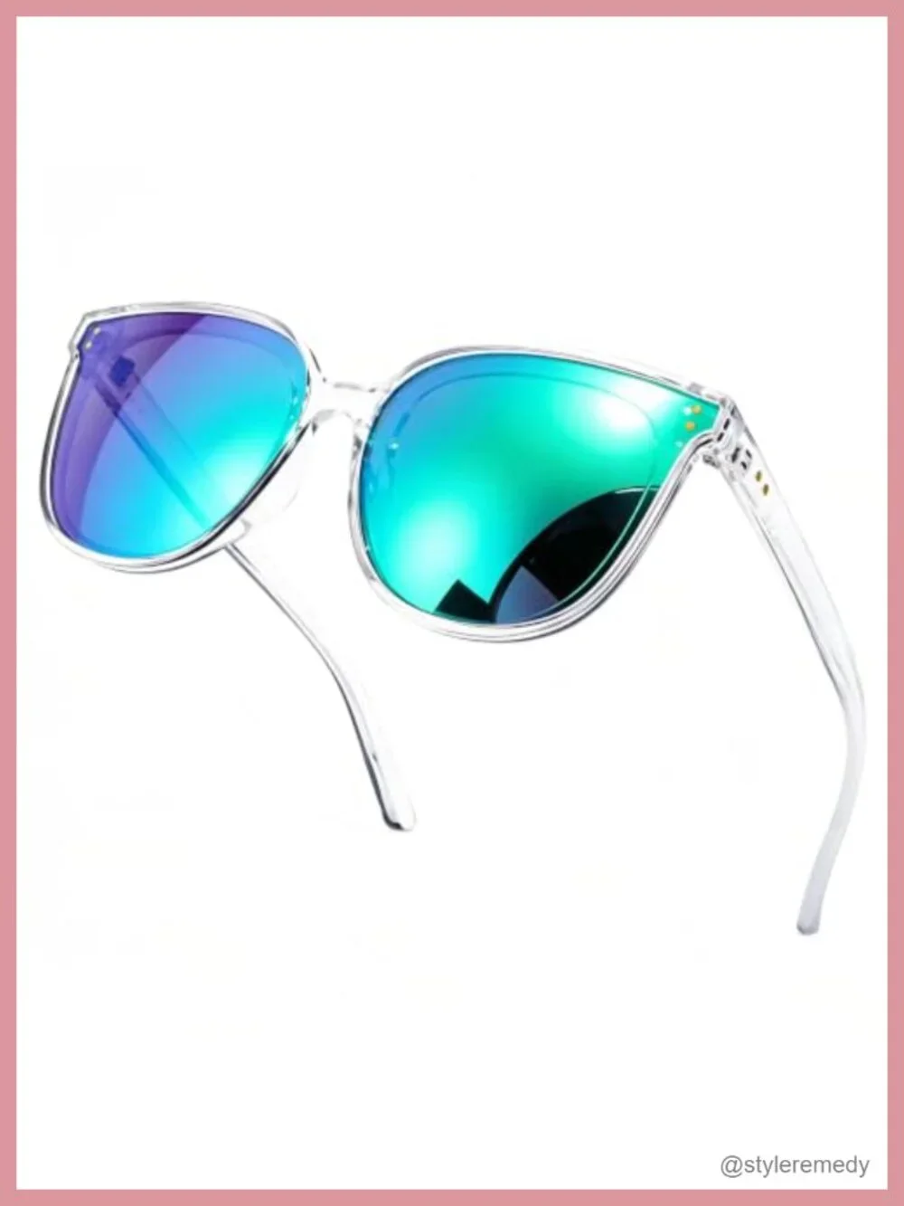 Oversized Polarized Sunglasses UV400 Protection Cat Eye